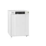BioBasic RR410 Refrigerator Upright white exterior solid door skids/wheels ABS plastic interior door