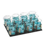 Grant Platform with Clamps for PSU-10i to Hold 12 x 100/150mL Flasks 230 x 190mm
