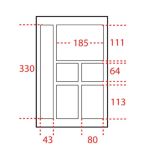 Gratnells Office Insert