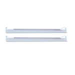 Gratnells Adjustable Steel Runner Pair White