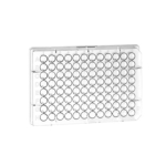 Greiner 96 U well TC treated plate with lid clear sterile