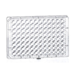 Greiner 96 well TC treated plate with lid clear sterile