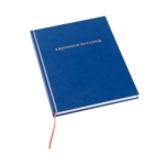 Heathrow Scientific Laboratory Notebook - 200-pages - Grid - Blue