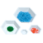 Hexagonal Weigh Boat  Anti-static White X-Large