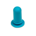 Heathrow Scientific Silicone Rubber Bulb 3mL pk24 - Blue