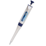Heathrow Scientific Pearl Adjustable Micro Pipette 10-100ul - White/Blue