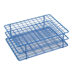 HDPE Coated Wire Tube Rack 13mm 9x12 Blue