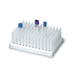 96 Peg Rack for 7mL Tubes (10-13mm Diam), White