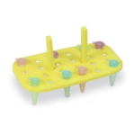Floating Rack Foam For 24x 1.5 - 2mL Tubes Yellow