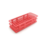 Heathrow Scientific Fold and Snap Tube Rack 13mm 90-Place - Red