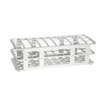 Heathrow Scientific Fold and Snap Tube Rack 21mm 40-Place - White