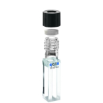 Hellma Absorbance/transmission Cuvette Hermetically Sealed Quartz 10mm Path Length 1.4ml Fill Volume