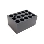 Hygiena 15 Well Vial Tube Block for Hygiena Lab Format Digital Heater Block Incubator