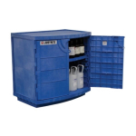 Blue Cabinet acids/bases corrosive