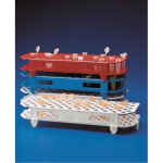 Rack for 100x1.5ml Microtubes Blue