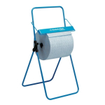 Floor Standing Large Roll Dispenser colour Blue