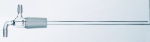 Synthware inlet adapter with long stem, Joint: ST/NS 24/40, stem L 250 mm