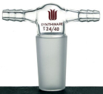 Synthware twin hose connecting adapter, Joint: ST/NS 19/22