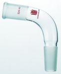 Synthware distillation drip adapter, Joint: ST/NS 24/40, Bend: 105 degree