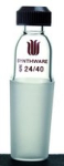 Synthware inlet or thermometer adapter with compression cap, Joint: ST/NS 14/20, O.D. 5.0-7.5 mm