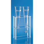 Brand PMMA/PP Rack for Imhoff Sedimentation Cones