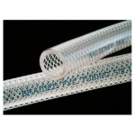 Nalgene Tubing Braided Clear PVC 15.9mm dia x 3.2mm thickness x 15.24m length