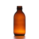 Glass Alpha Bottle 125mL Amber