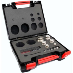 OHAUS M1 Weight Set 1-1000g Stainless Steel/Nickeled Brass in Plastic Case