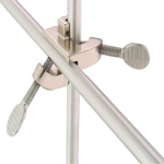 OHAUS Nickel Plated Regular Clamp Holder 90 Degree Fixed Angle Thumbscrew Adjust 0-18mm Grip Range