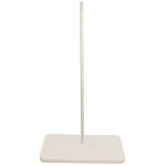 OHAUS Porcelain Support Stand with 58cm Stainless Steel Rod
