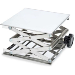 OHAUS Stainless Steel Lab Lift Support Platform Size 406 x 406mm Height Range 102-495mm
