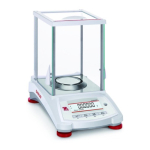 OHAUS PX125D Pioneer Semi-Micro Balance 52/120g x 0.01/0.1mg