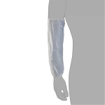 Pal R68 Polythene Oversleeves - White