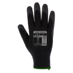 Portwest A150 Black Latex General handling Glove - Large