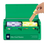 Dependaplast Pilfer Proof Plaster Dispenser - Empty (L)19cm x (W)11cm x (D)4.5cm.