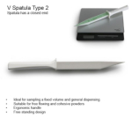 SteriWare V Spatula Type 2 - 150mm - Box of 100 - Sterile