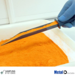 250mm Blade V Powder spatula. Metal Detectable. Pack 4