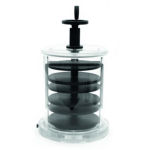 Scanvac CCS300EStop 300mm dia electrically heated acrylic chamber with five trays and stoppering