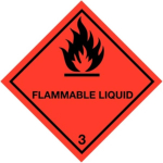 Label 300X300 Flammable Liqui..