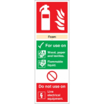 300x100mm Foam Extinguisher