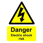 Sign 210x148mm Danger Electri..