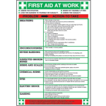 Sign 600X420 First Aid At Work