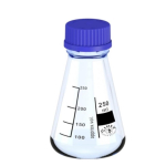 Simax Erlenmeyer Flask 250mL with Screw Cap Borosilicate Glass