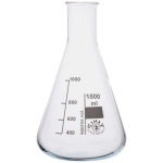 Simax Erlenmeyer Flask 1000mL Narrow Neck Borosilicate Glass