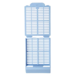 Simport M498 Histosette I Tissue Embedding  Cassette with 45 Deg Writing Area - Blue
