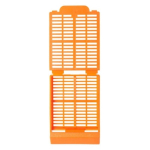 Simport M498 Histosette I Tissue Embedding  Cassette with 45 Deg Writing Area - Orange