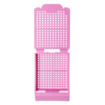 Simport M499 Biopsy Embedding Cassette with 45 Deg Writing Area - Lilac