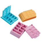 Simport M503 Microsette I Biopsy Embedding  Cassette, Six Compartments - Lilac