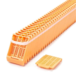 Simport Embedding Cassette in E-Z Load Stacks -  Peach