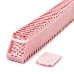 Simport Embedding Cassette in E-Z Load Stacks -  Pink